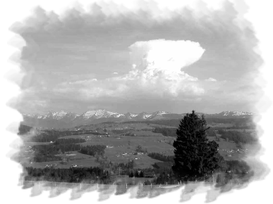 Gewitterwolke über Hochgrat